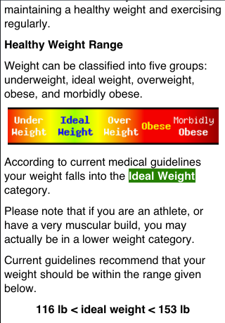 screenshot of results 2 screen
